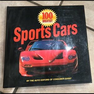 100 GREATEST SPORTS CARS By The Auto Editors Of Consumer Guide - Hardcover
